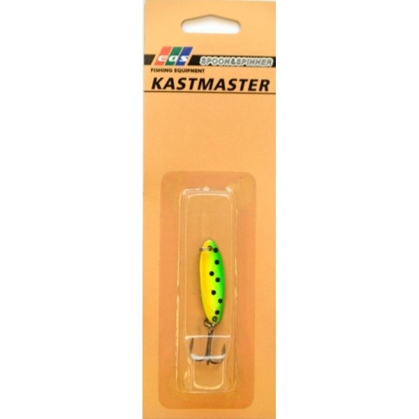 Рибальська блешня, коливна, EOS Kastmaster W150018, вага 3,5 г, колір GS551001